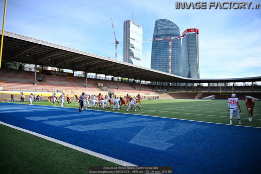 2024-05-04 Rhinos Milano-Guelfi Firenze 098